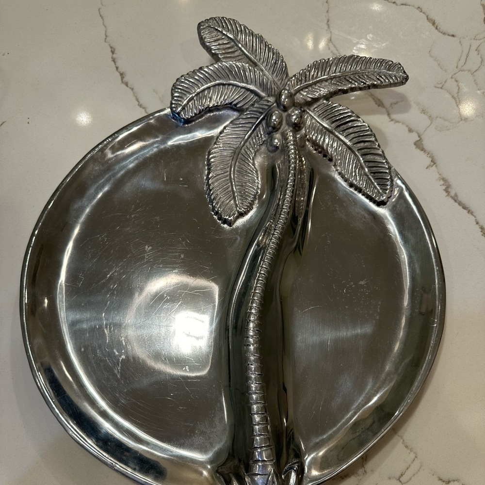 Mariposa Palm Decorative Platter